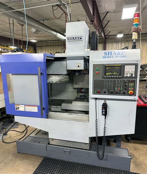 Used SHARP SV2412 Vertical Machining Center 